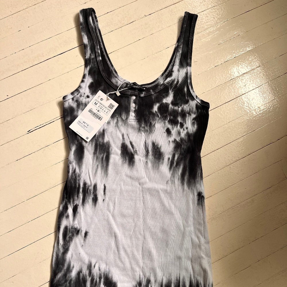 Zara henley tank dress